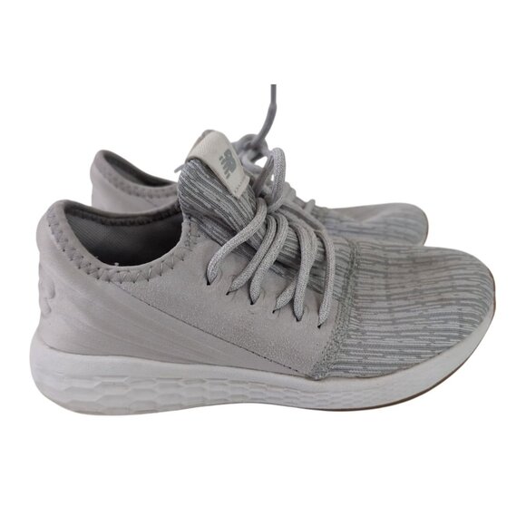 New Balance Fresh‎ Foam Cruz V2 Sneaker Running Shoe Womens 7 Gray Lace Up - Picture 9 of 9